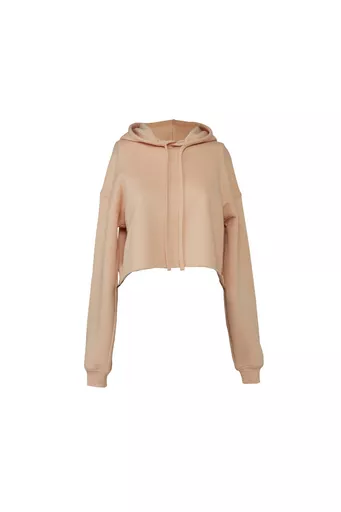 Women's Cropped Fleece Hoodie