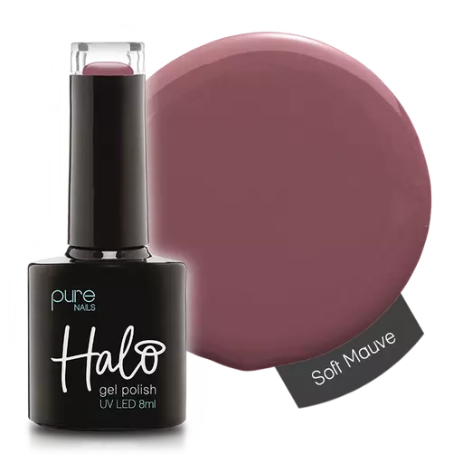 Halo Gel Polish Soft Mauve 8ml