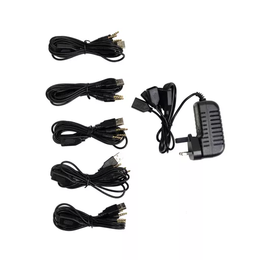 W Audio SDPRORXMC Silent Disco 20 Way Beltpack Charger