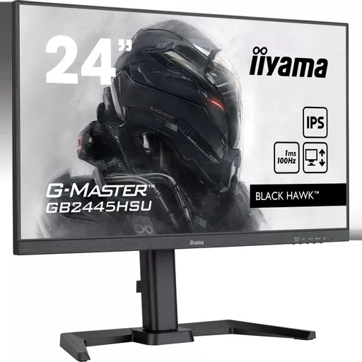iiyama G-MASTER Get ahead with the GB2445HSU with IPS Panel Technology and 1ms MPRT