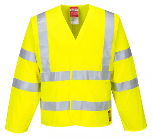 Hi-Vis Anti Static Jacket - Flame Resistant