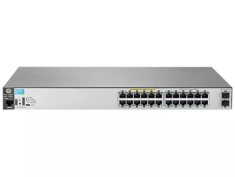 HPE Aruba Networking Aruba 2530 24G PoE+ 2SFP+ Managed L2 Gigabit Ethernet (10/100/1000) Power over Ethernet (PoE) 1U Grey