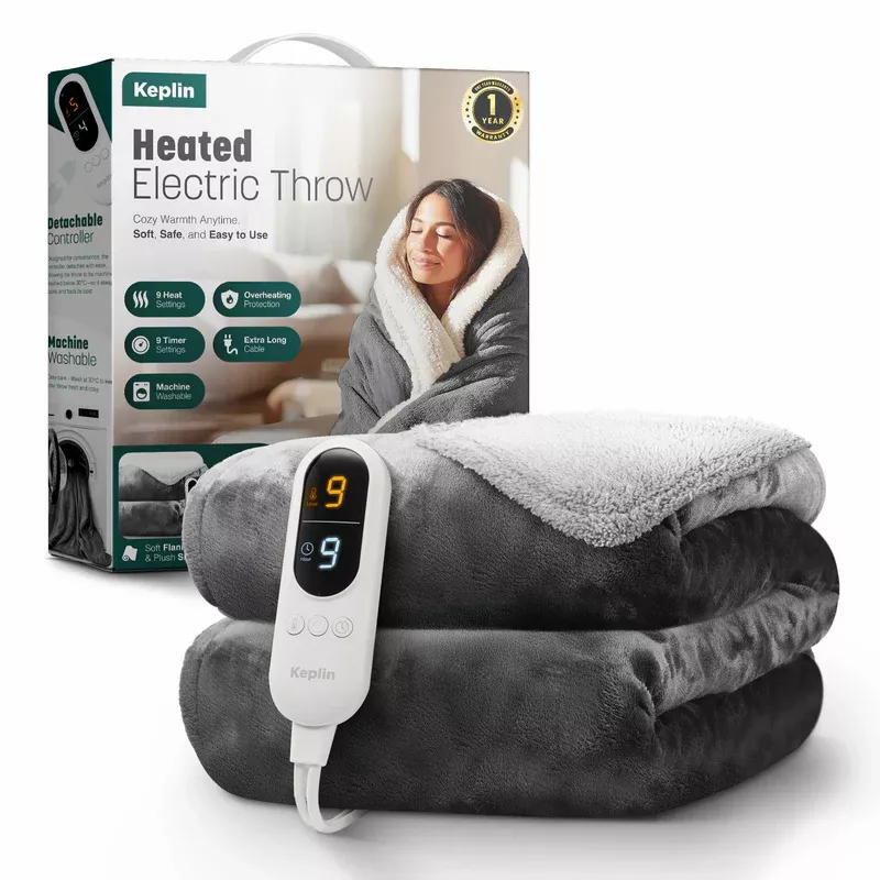 National Newspapers Praises Keplin Heated Throw