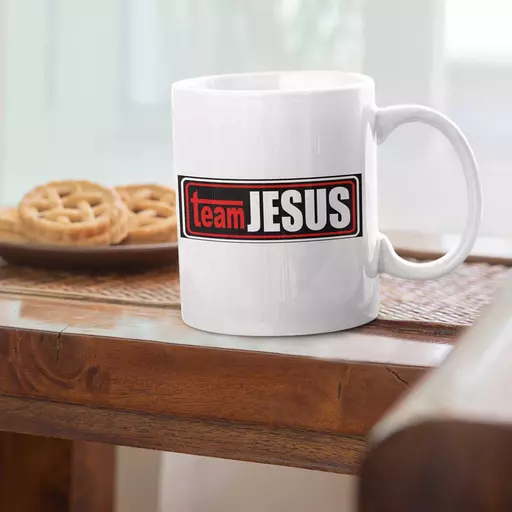 Personalised 'Team Jesus' Mug - Add Name