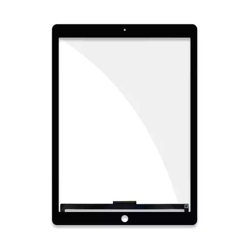Glass w/ Touch (Glass + Digitizer + OCA) (CERTIFIED) (Black) - For iPad Pro 12.9 (2nd Gen)