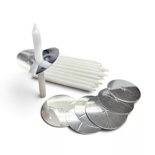 Pack of 10 Candles and Drip Guards