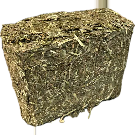 Compressed Grass Pecking Block