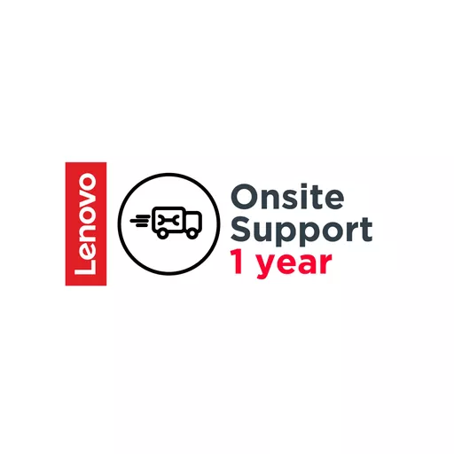 Lenovo 1 Year Onsite Support (Add-On) 1 license(s) 1 year(s)