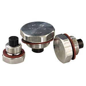 K0453 - Aluminium Plugs With Magnet Size 1/4-1G