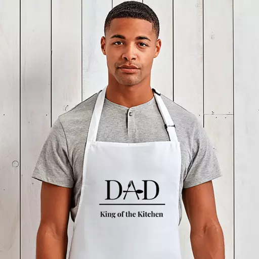 Dad King of the Kitchen Apron