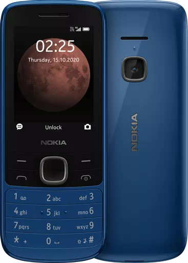 Nokia 225 4G 6.1 cm (2.4") 90.1 g Blue
