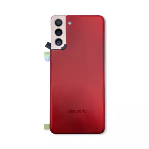 Back Cover w/ Camera Lens (Service Pack) (Phantom Red) - For Galaxy S21+ 5G (G996)