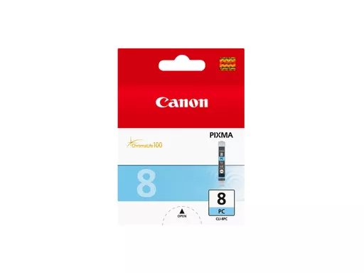 Canon 0624B001/CLI-8PC Ink cartridge light cyan, 5.72K pages 13ml for Canon Pixma IP 6600/MP 960/Pro 9000