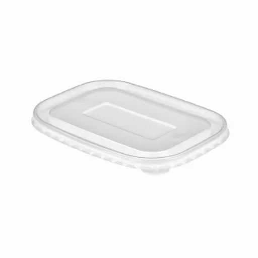 500/750/1000ML PP RECTANGULAR DELI BOWL LID - (1X300)