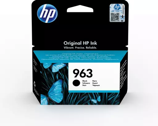 HP 3JA26AE/963 Ink cartridge black, 1K pages 24.09ml for HP OJ Pro 9010/e/9020/9020 e