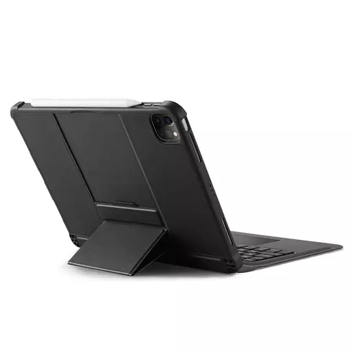 Dux Ducis - Keyboard Tablet Case for iPad Pro 12.9 (2020/2021/2022) - Black