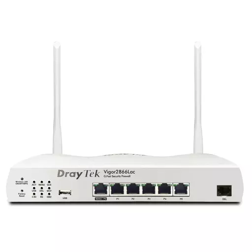 Draytek Vigor 2866Lac wireless router Gigabit Ethernet Dual-band (2.4 GHz / 5 GHz) 4G White