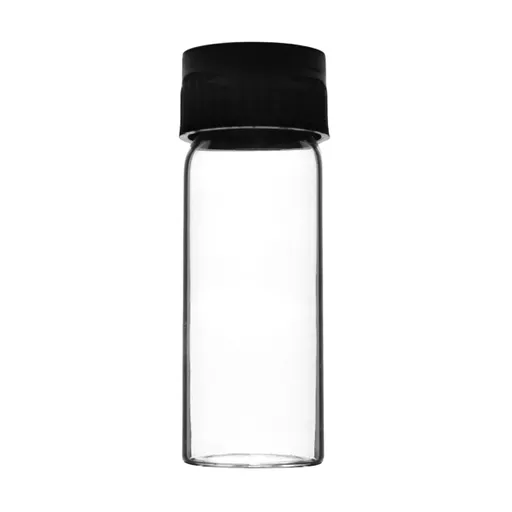 Culture Tube Clear 20ml Screw Cap Flat Bottom 25x72mm PK/100