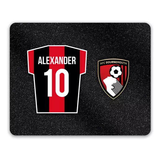 AFC Bournemouth Back of Shirt Mouse Mat