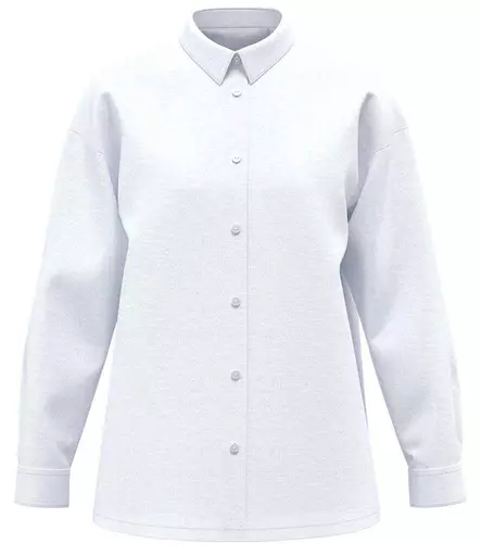 Spasso Ladies Long Sleeve Oversized Linen Shirt