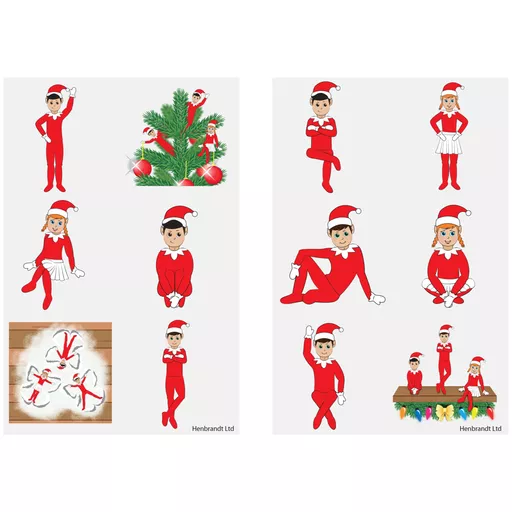 Elfin Around Tattoos - Box of 96