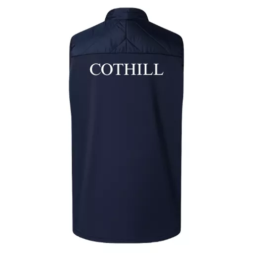 CothillSchoolEliteGiletNavyBack.png