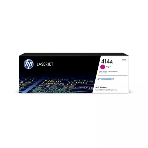 HP 414A (W2023A) Magenta Original LaserJet Toner Cartridge (2100 Yield)