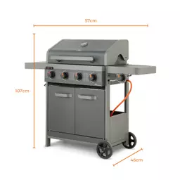 Coleman even heat outlet bbq