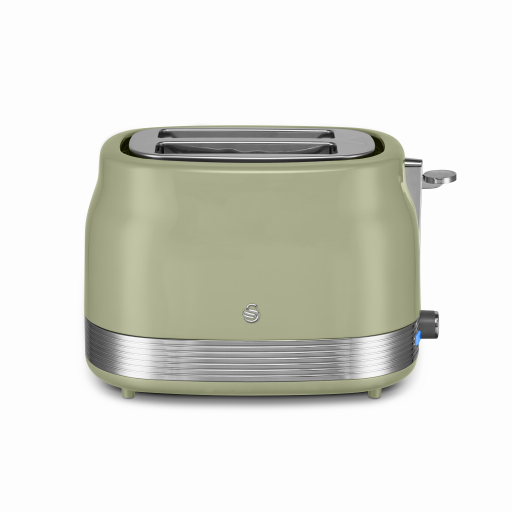 Swan Green Retro 2 Slice Toaster