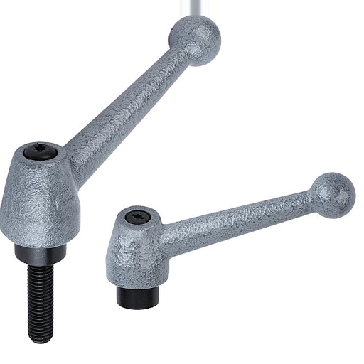 K0120 - Clamp Levers In Steel M8-M20