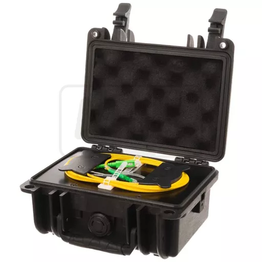 Singlemode OS2 OTDR Fibre Launch Cable Box / Exit Fibre 2.2km