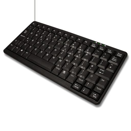 Accuratus KYB500-K82A keyboard USB + PS/2 QWERTY Black