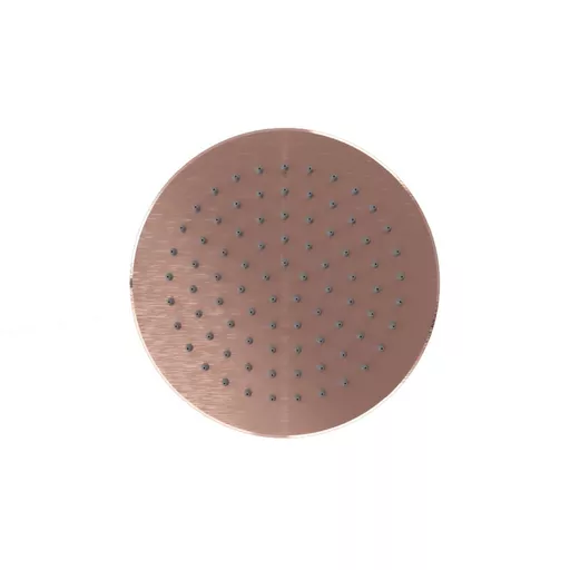 Meriden 250mm ABS Round Shower Head - Brushed Bronze