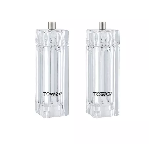 Manual Salt & Pepper Mill Set