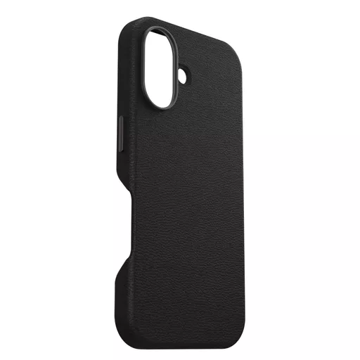 OtterBox Symmetry Series Cactus Leather for MagSafe for iPhone 16, Noir Ash