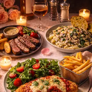 Valentine’s fakeaway main dishes