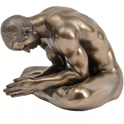 Keswick Meditating Man Sculpture