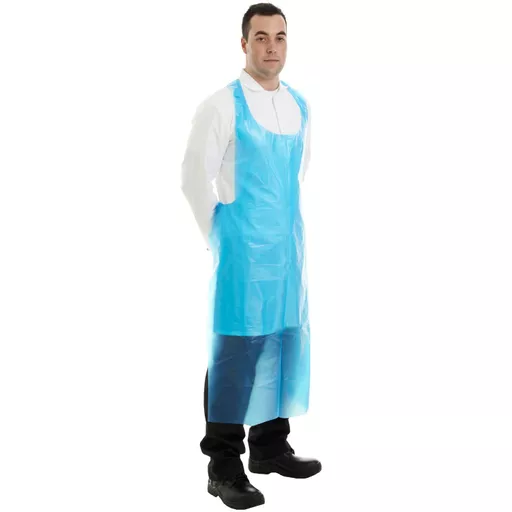 Supertouch 50 Micron PE Aprons On A Roll