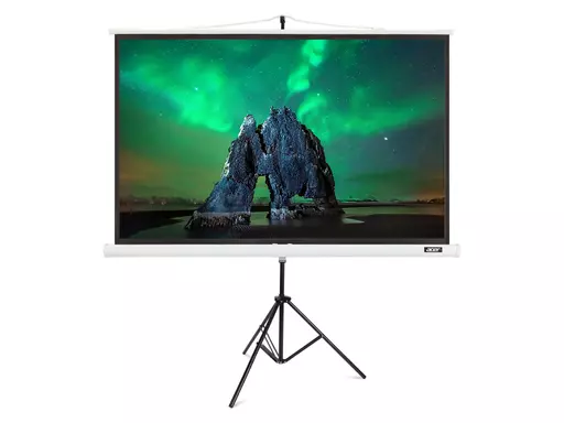 Acer T82-W01MW Projection Screen (82.5”, 16:10, Tripod)