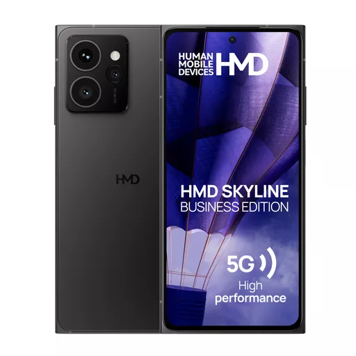 HMD Skyline Business Edition - 5G, 8GB/256GB, 6,55" pOLED, 108MP/50MP, 4.600 mAh, Black