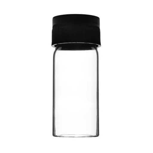 Culture Tube Clear 15ml Screw Cap Flat Bottom 25x57mm PK/100