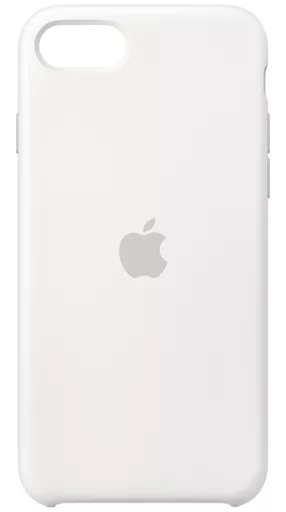 Apple iPhone SE Silicone Case - White