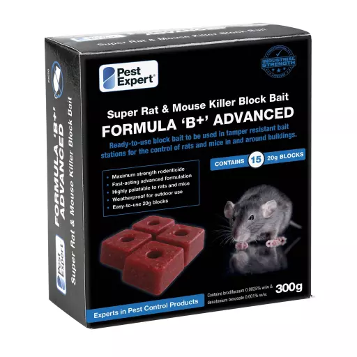 Rat & Mouse Killer Bait Blocks (300g)