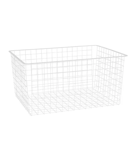 White Gliding Wire Drawer - 605mm x 430mm x 285mm