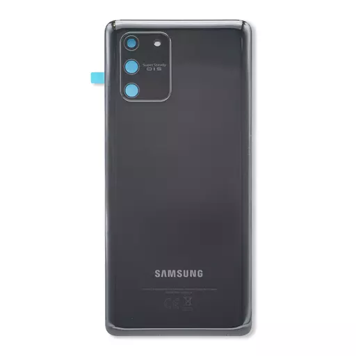 Back Cover w/ Camera Lens (Service Pack) (Prism Black) - For Galaxy S10 Lite (G770)