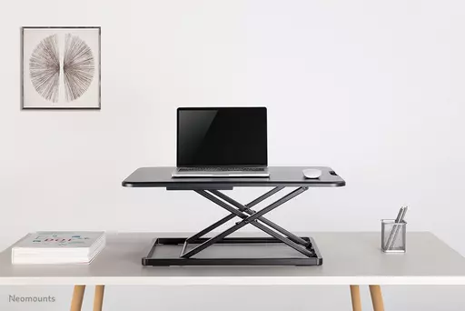 Neomounts sit-stand workstation
