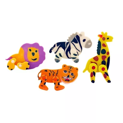 Jungle Eraser - Pack of 84