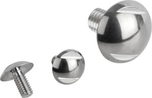 K1329 - 316 Stainless Steel Ball Head Screws M3-M16