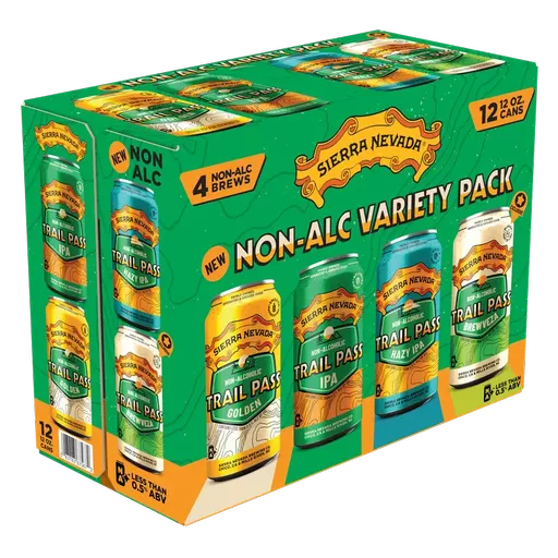 Sierra Nevada Trail Pass Non-Alcoholic Variety Pack 4x(3x35.cl)