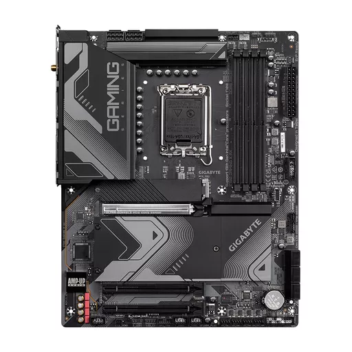 Gigabyte Z790 GAMING X AX Motherboard - Supports Intel Core 14th CPUs, 16*+1+2 Phases Digital VRM, up to 7600MHz DDR5, 4xPCIe 4.0 M.2, Wi-Fi 6E, 2.5GbE LAN , USB 3.2 Gen 2